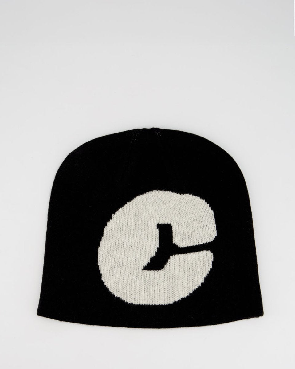 C' Black Beanie