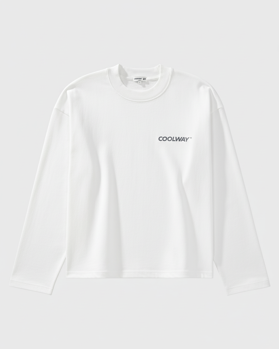 White Long Sleeve Frame