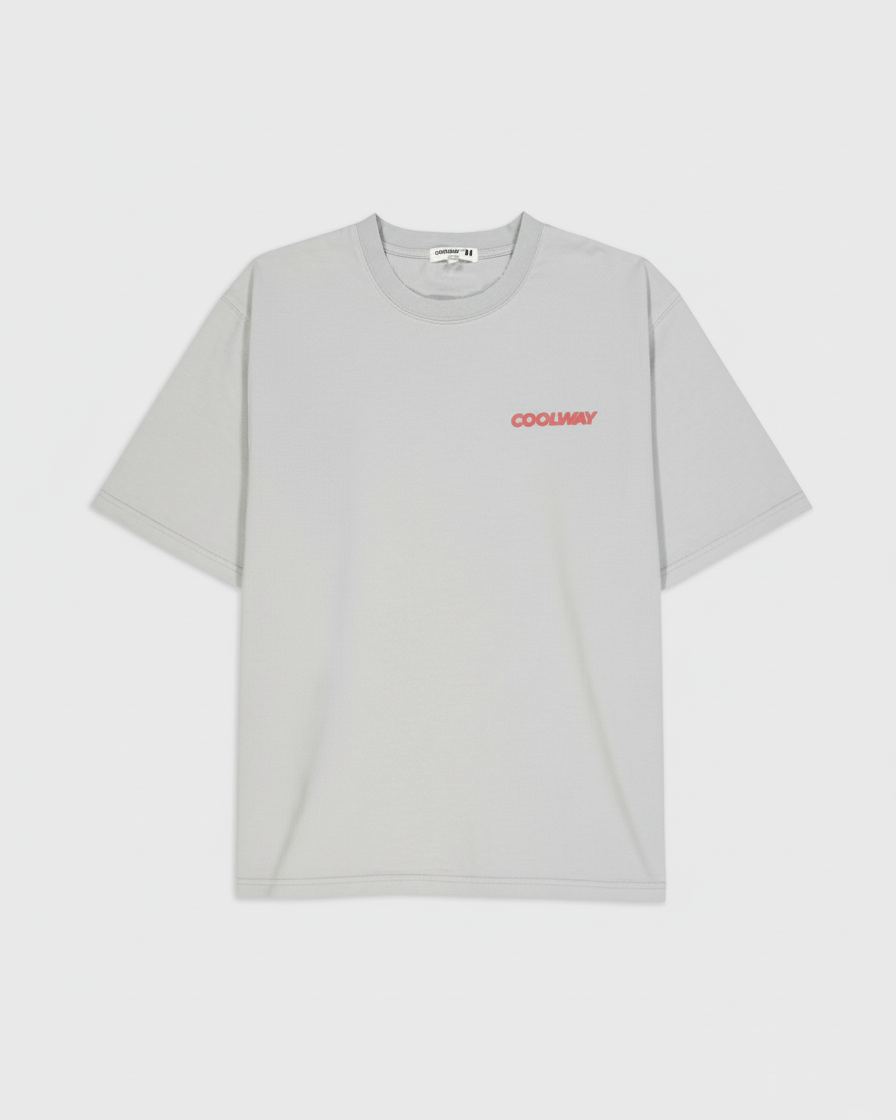Camiseta gris icónica