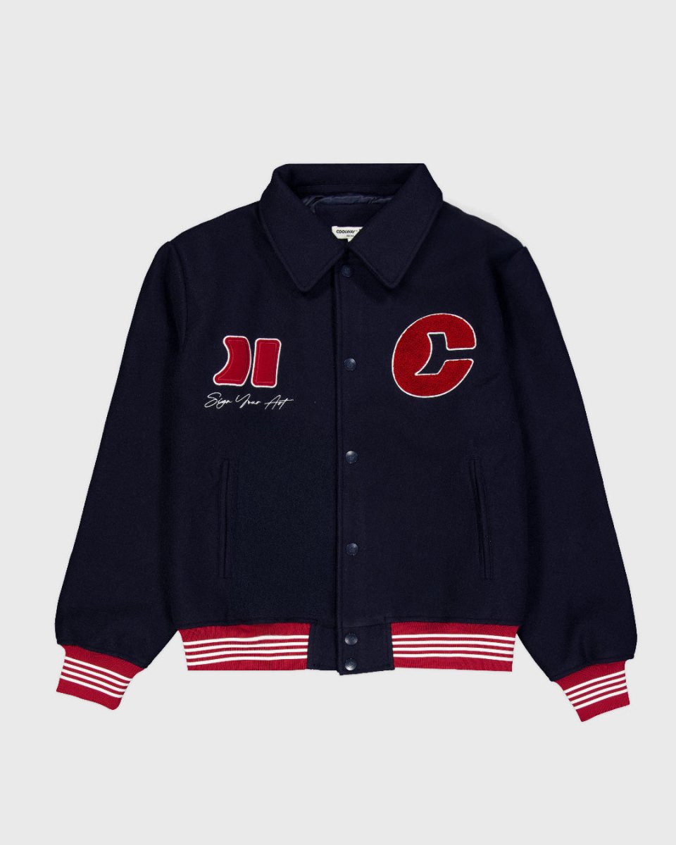 Dark Navy Varsity
