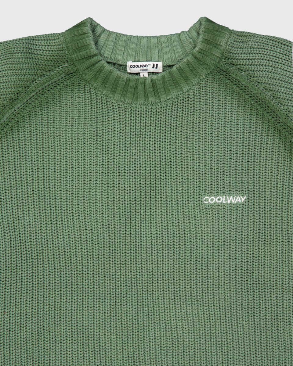 Green Knit Sweater