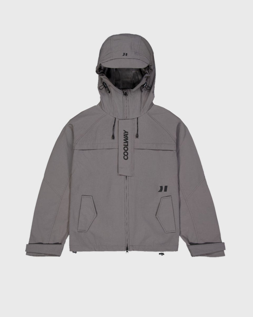 Storm Grey Windbreaker