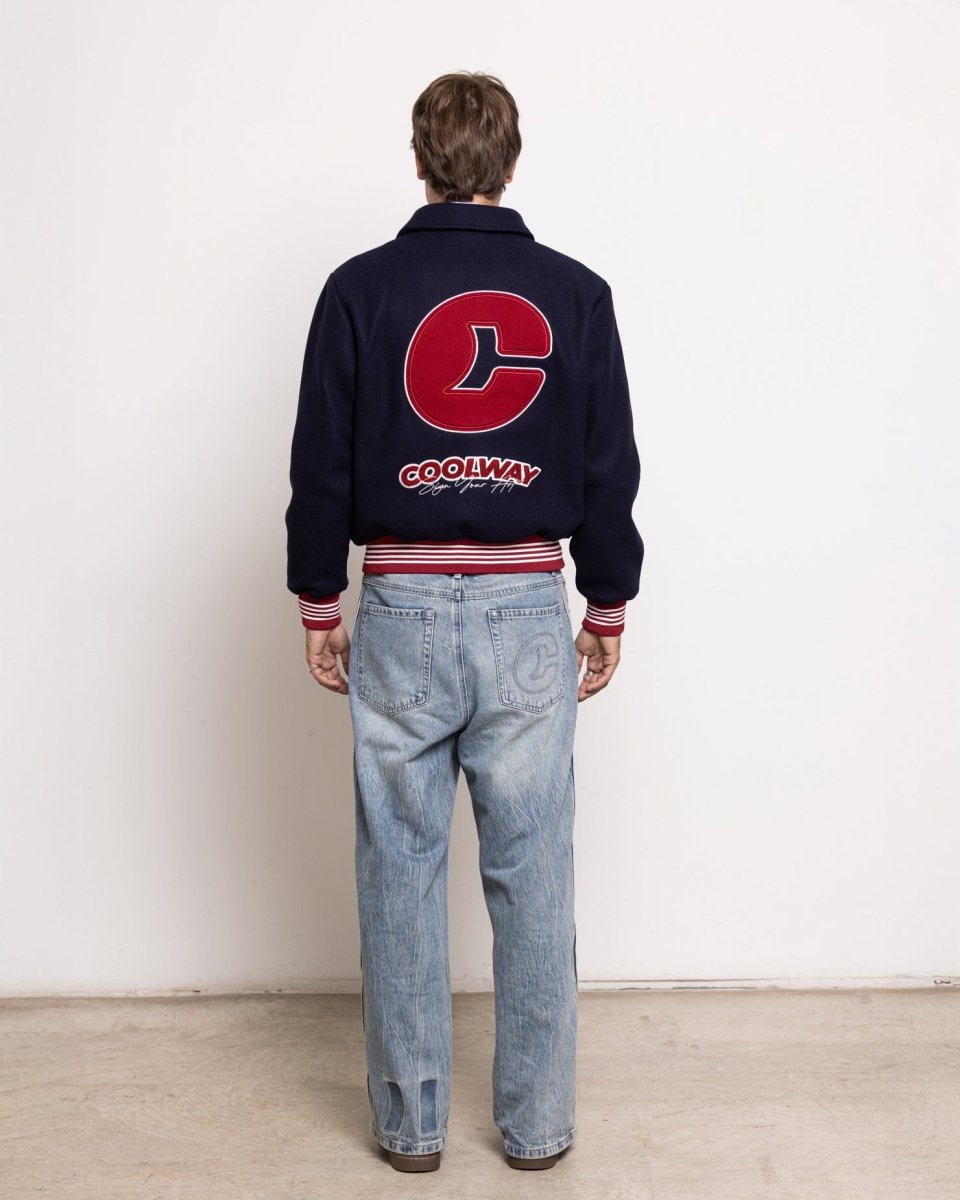 Dark Navy Varsity