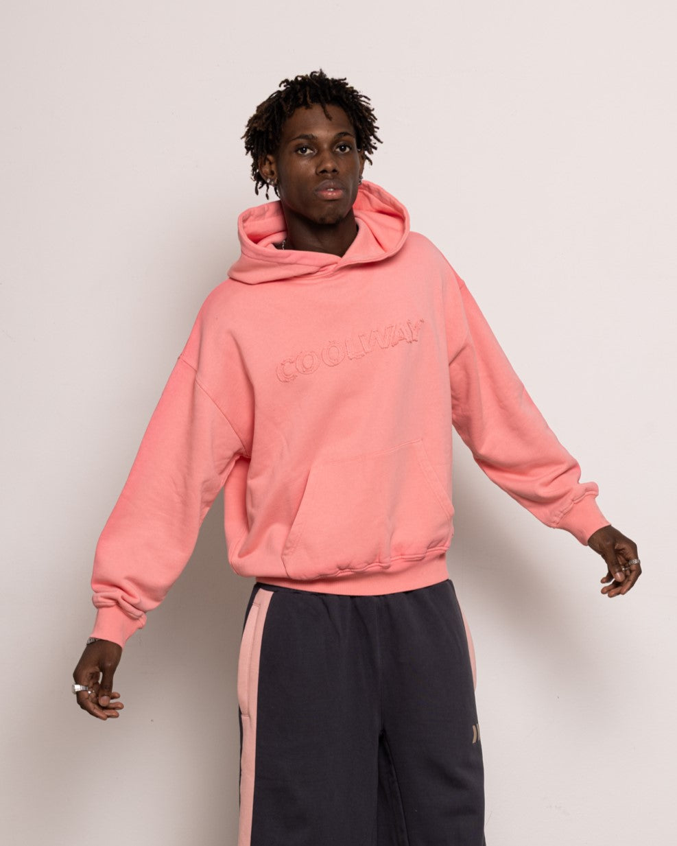 Washed Pink Hoodie