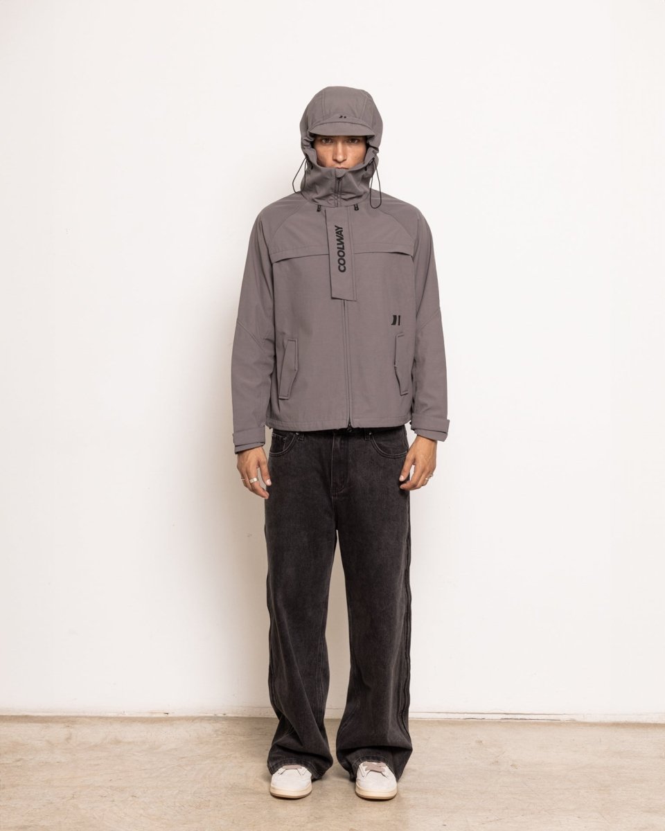 Storm Grey Windbreaker