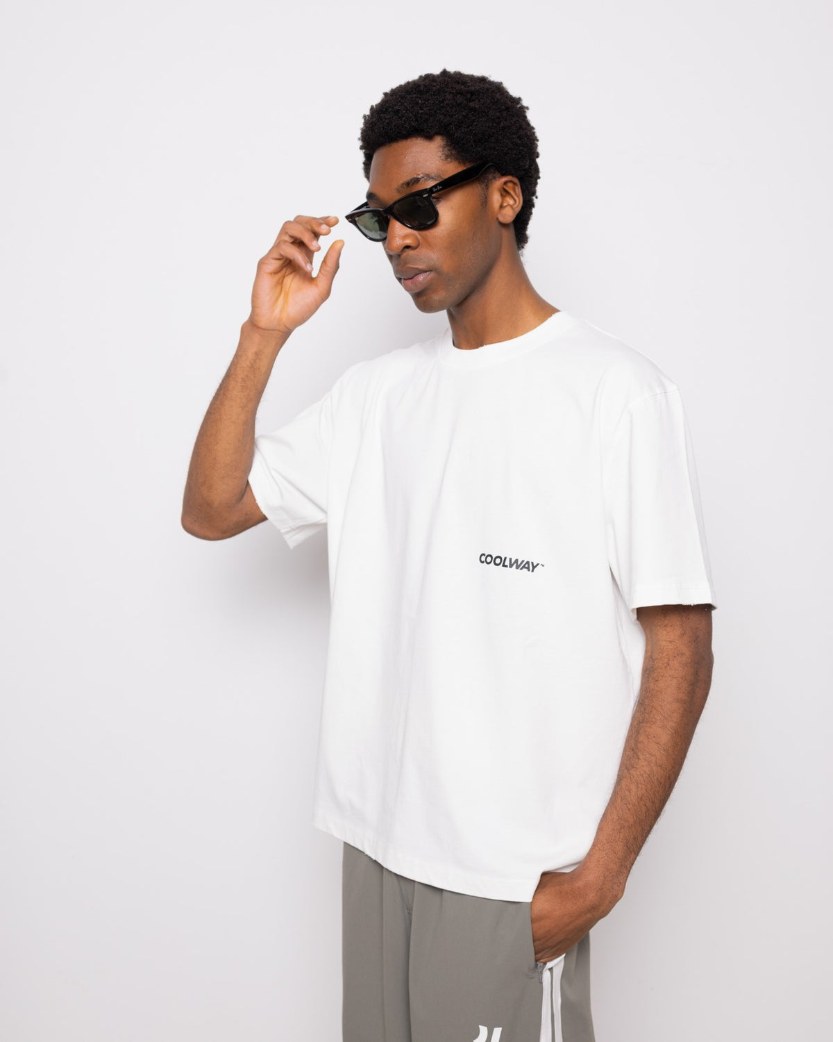 Dual White T-Shirt