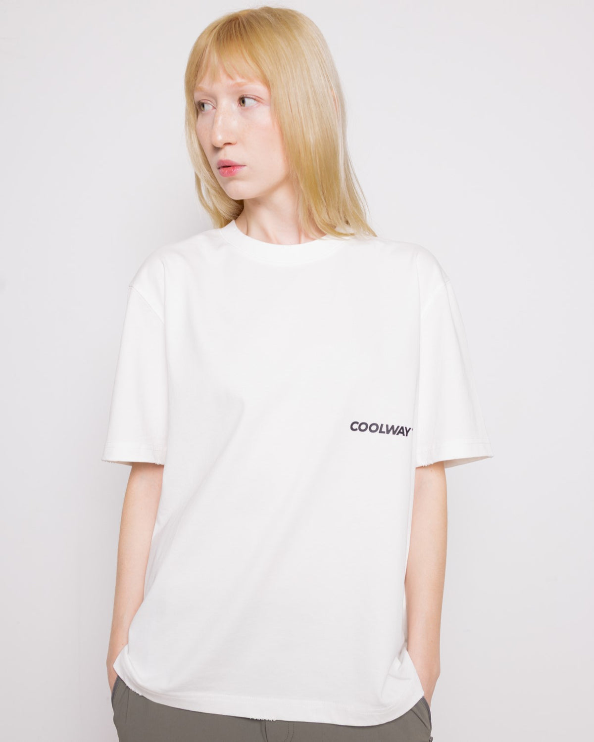 Dual White T-Shirt
