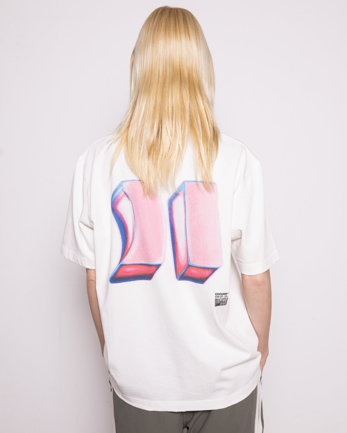 Dual White T-Shirt