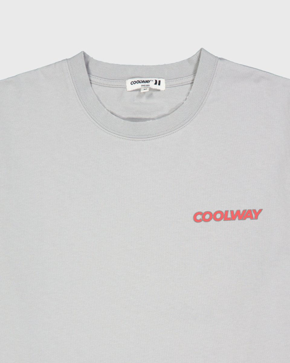 Camiseta gris icónica