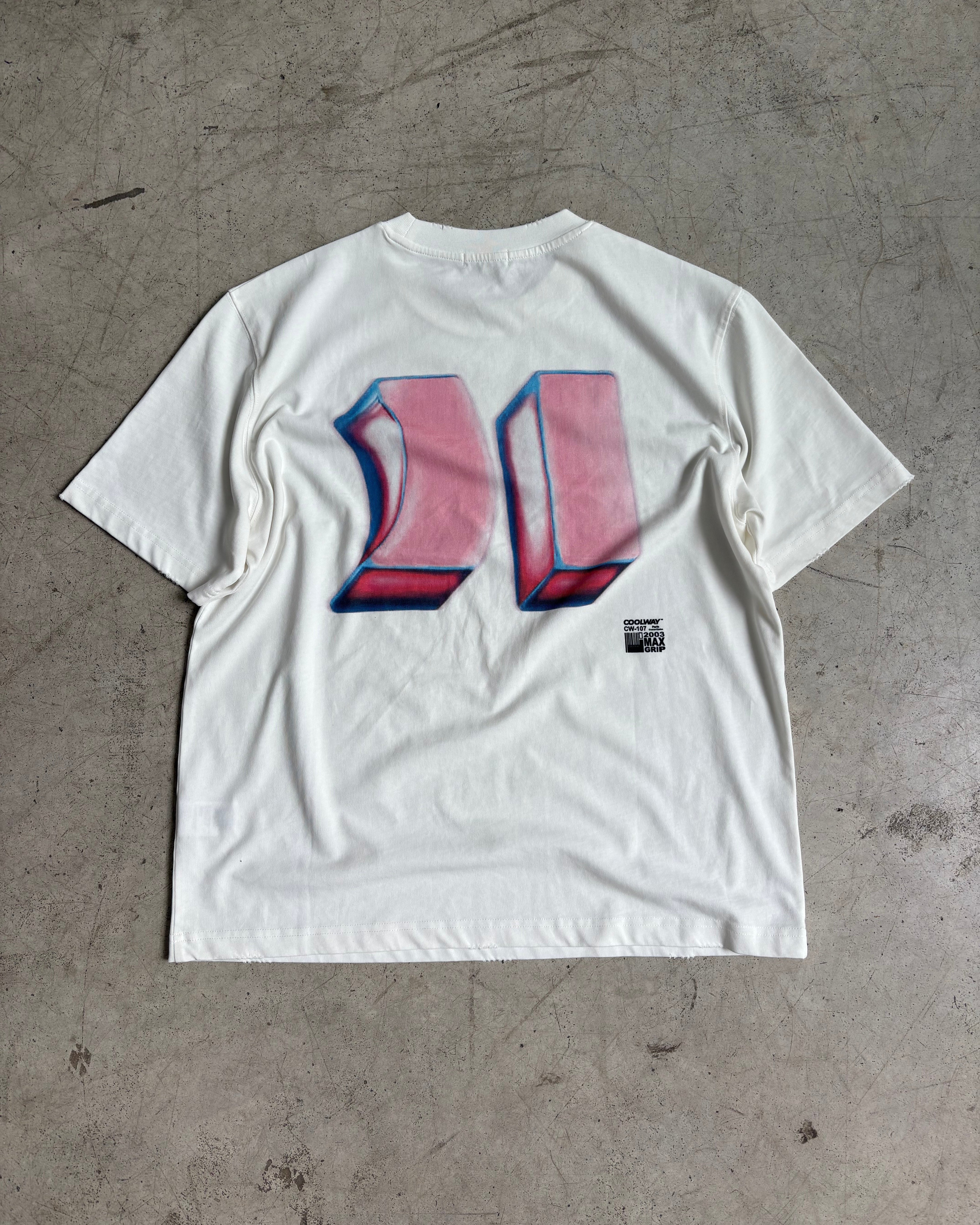 Dual White T-Shirt