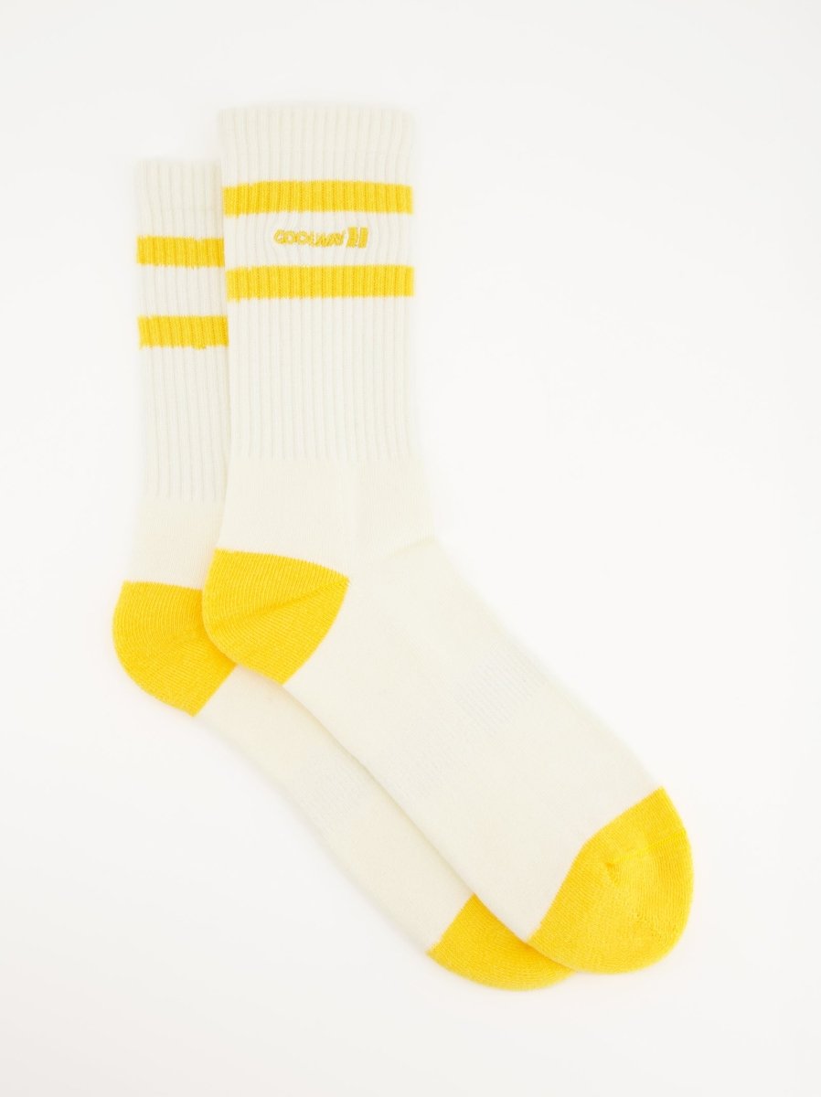Court Yellow Socks