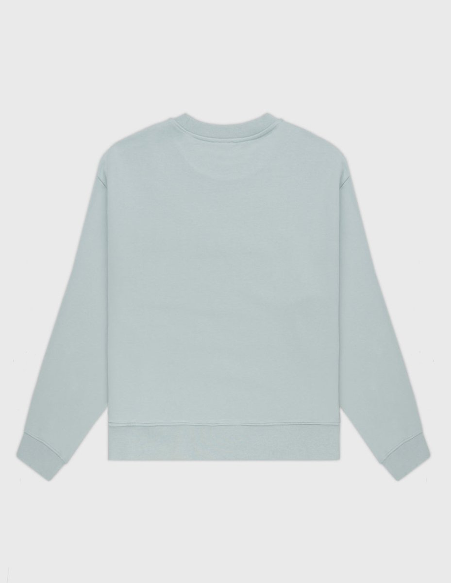 Embossed Sky Blue Crewneck