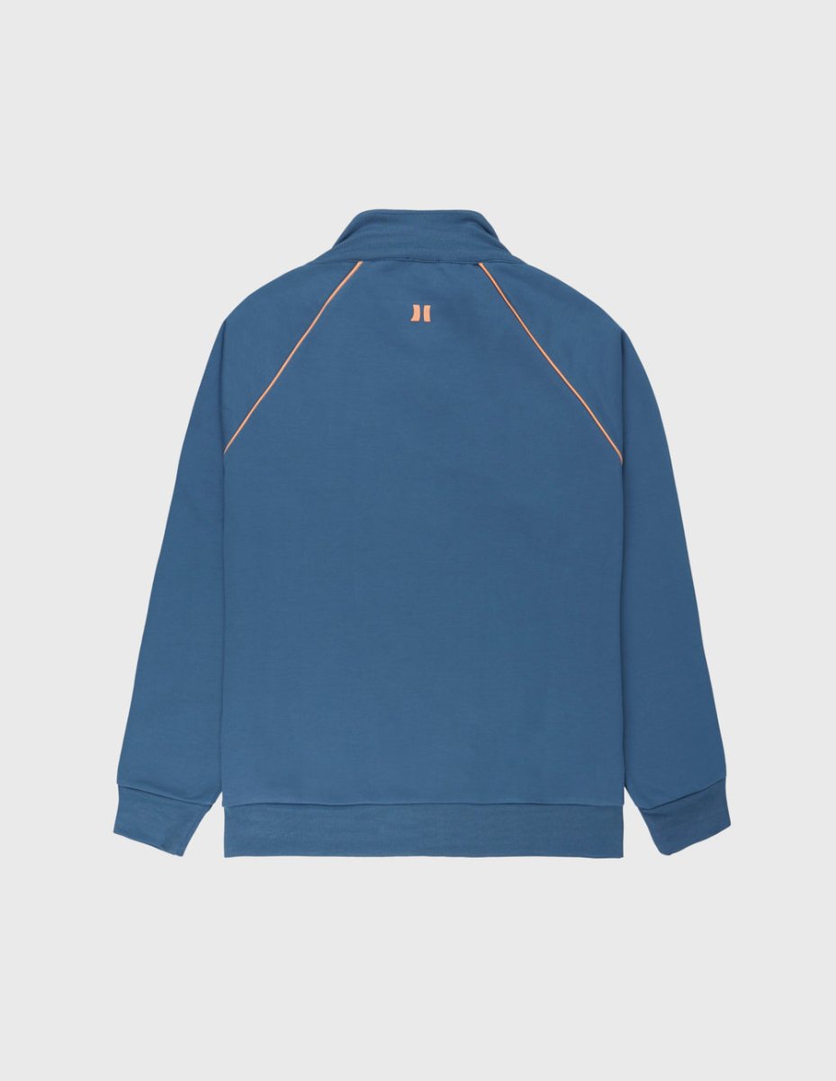 Indigo Blue Track Jacket