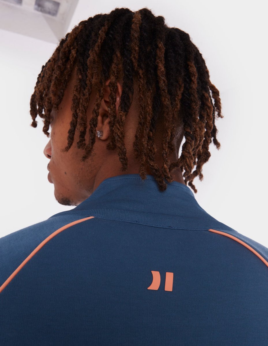 Indigo Blue Track Jacket