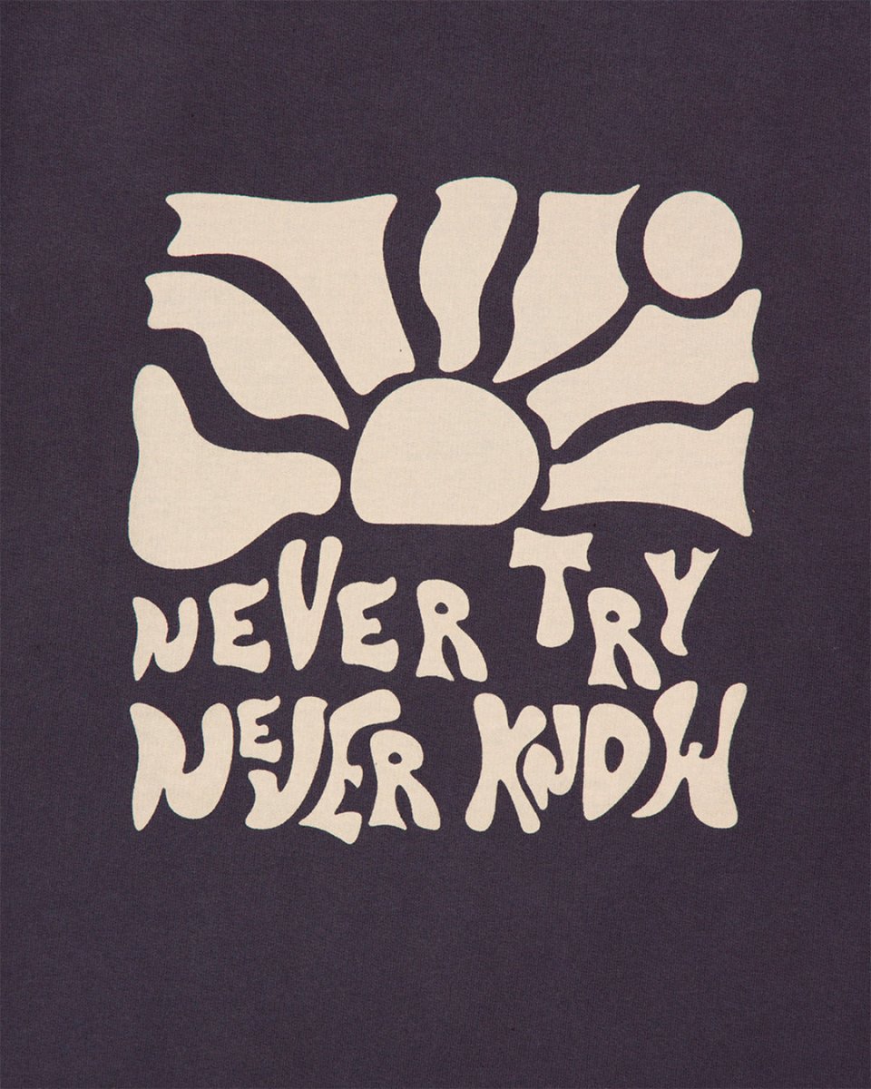 Never Hood Black Hoodie