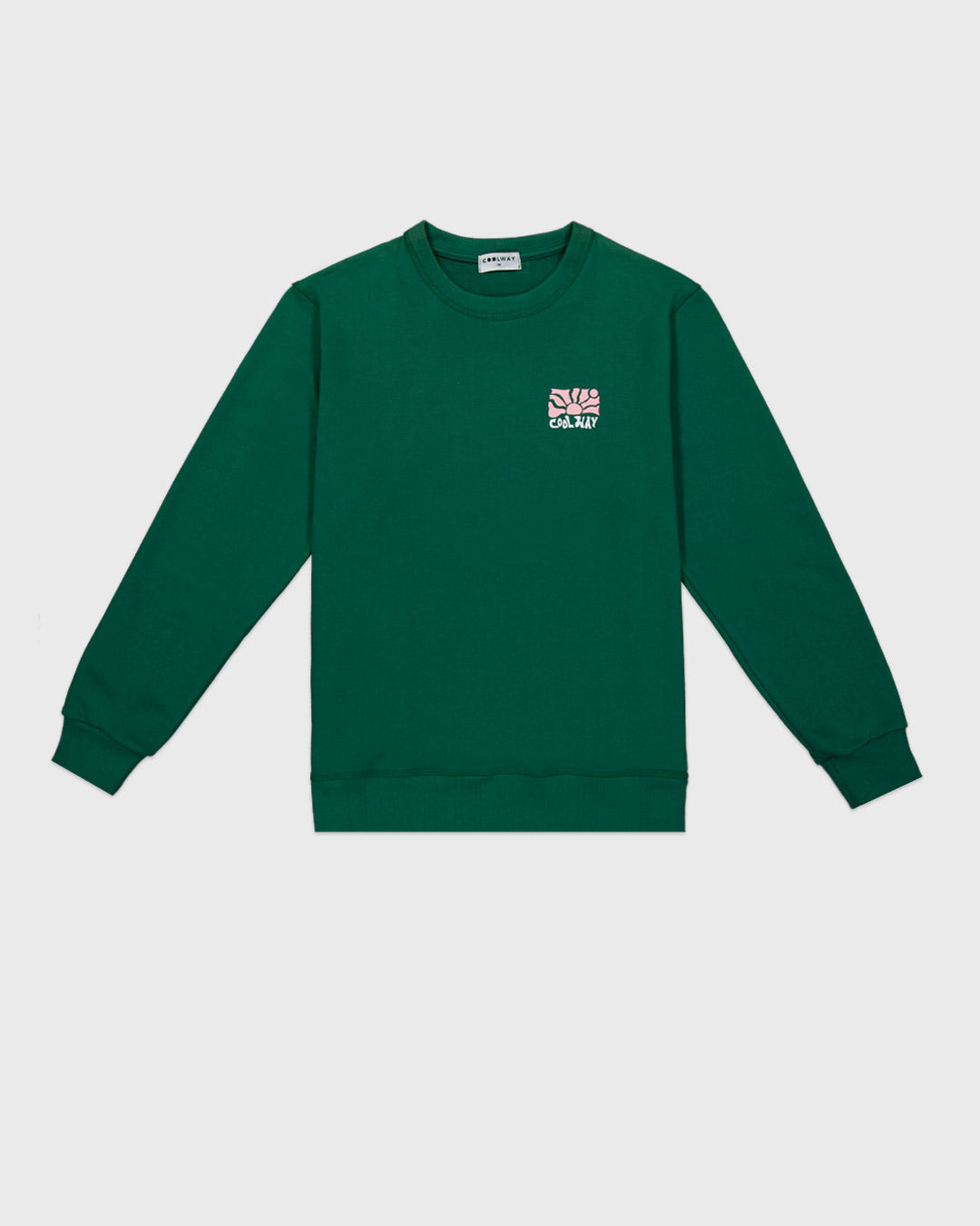Never Hood Green Hoodie