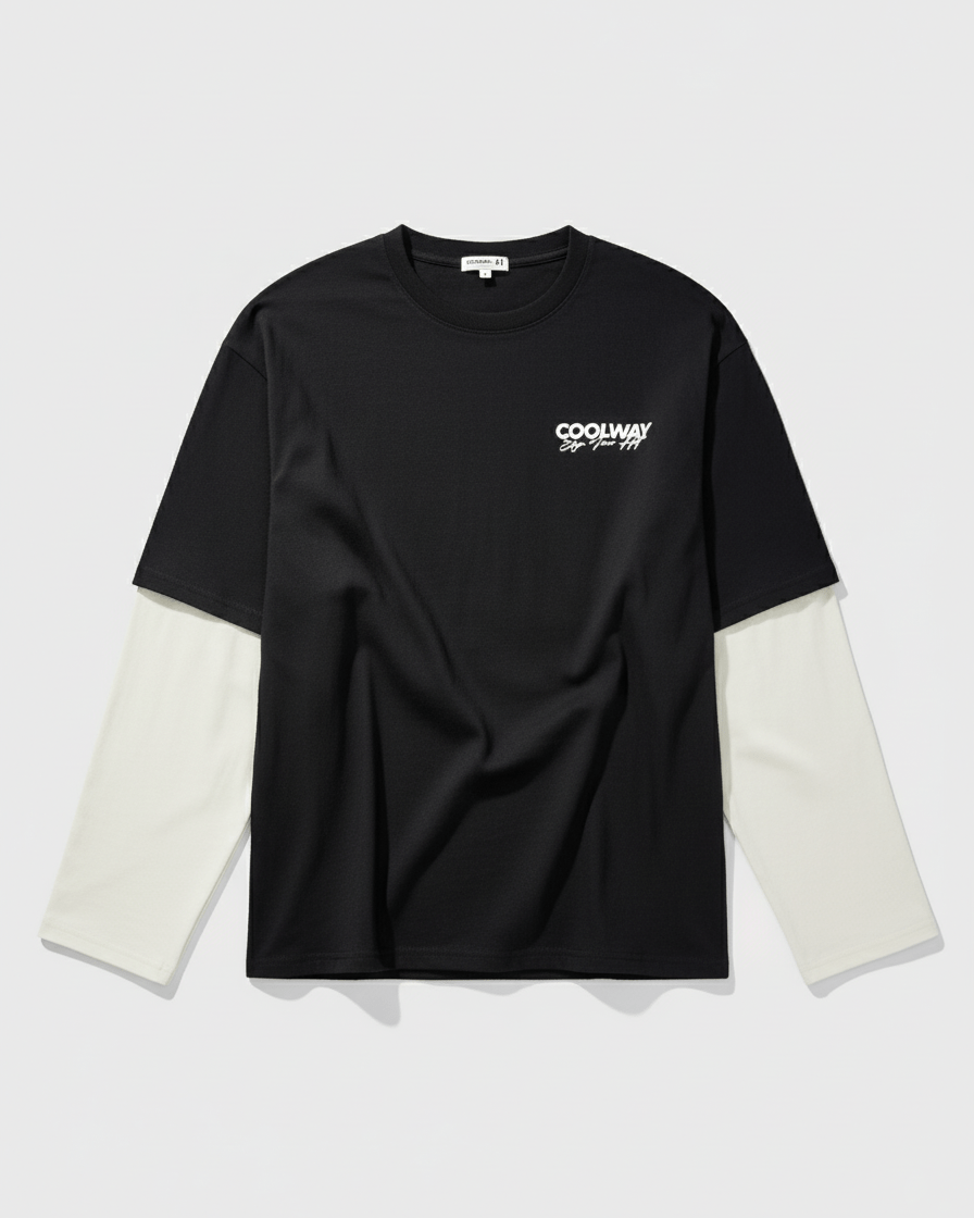 Black Double Sleeve