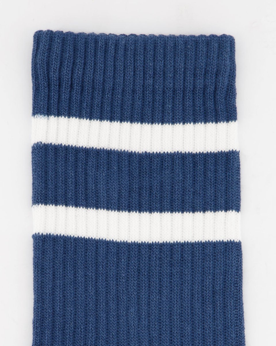 Court Navy Socks