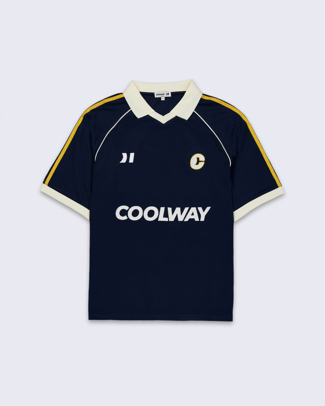 Navy Ink Football Tee