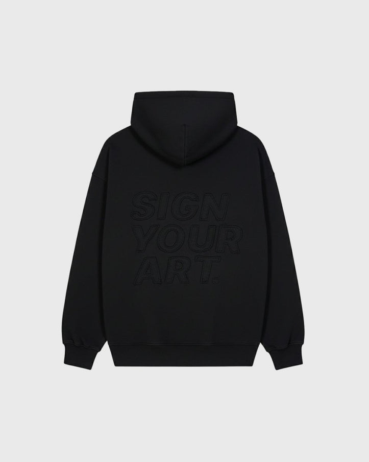 Washed Black Hoodie