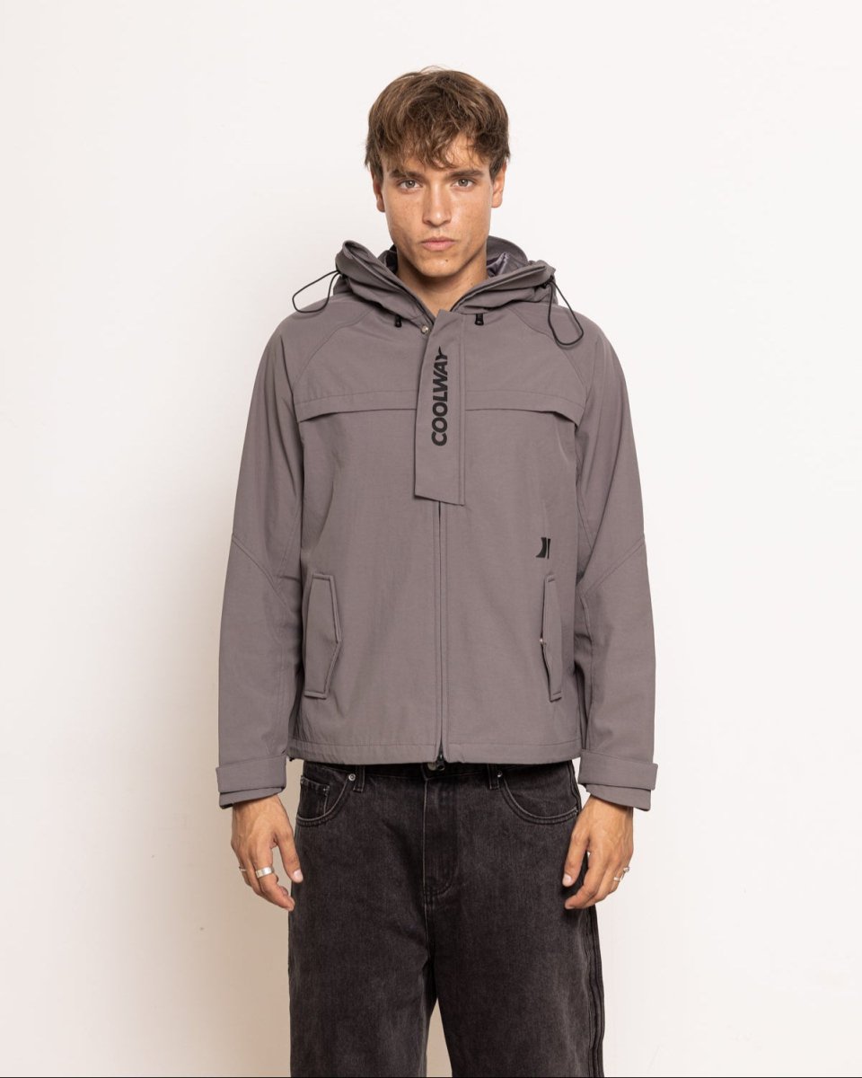 Storm Grey Windbreaker