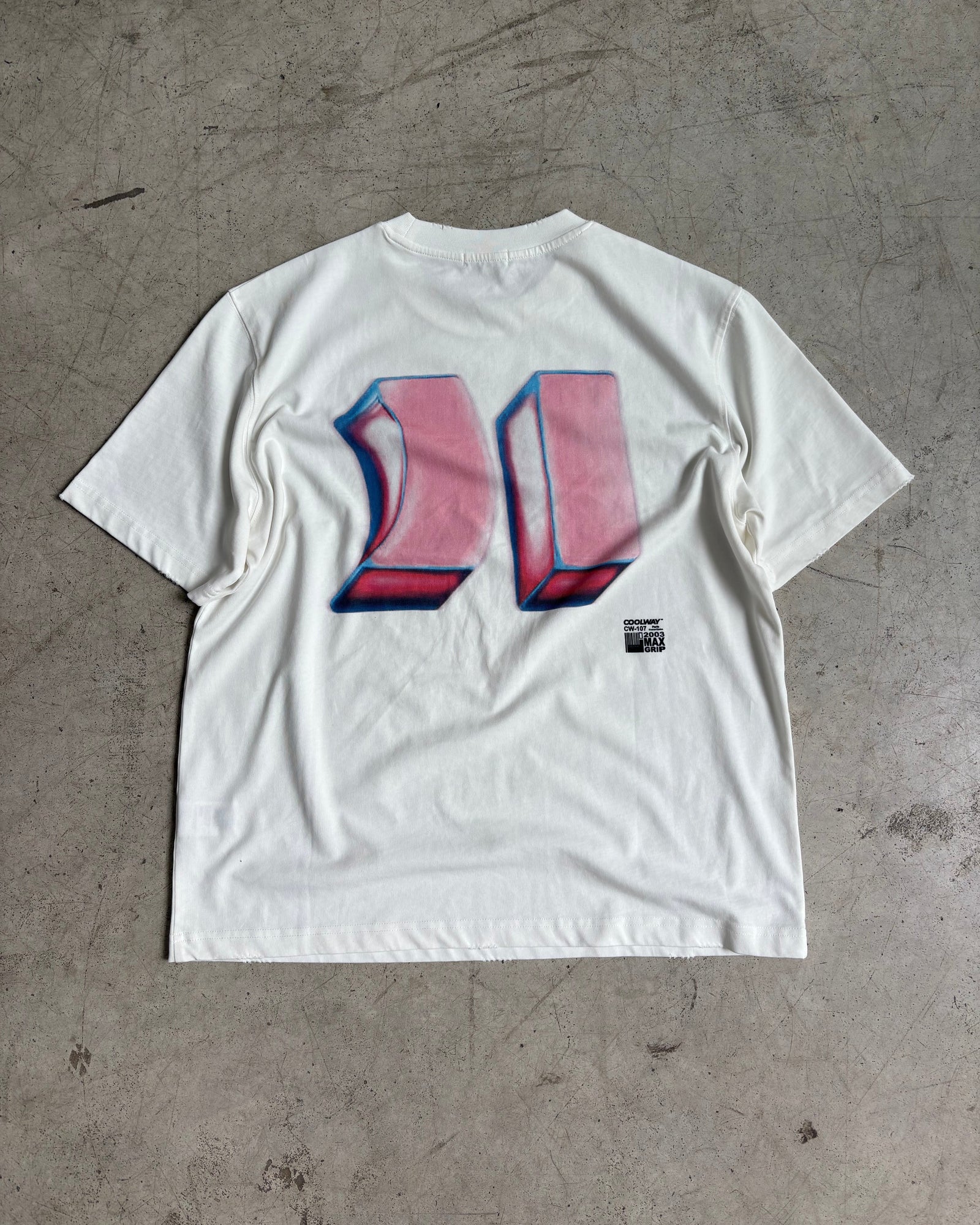 Dual White T-Shirt