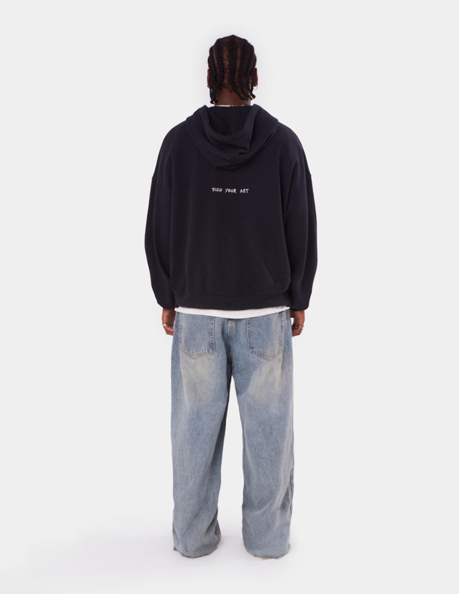 Roomy Black Hoodie